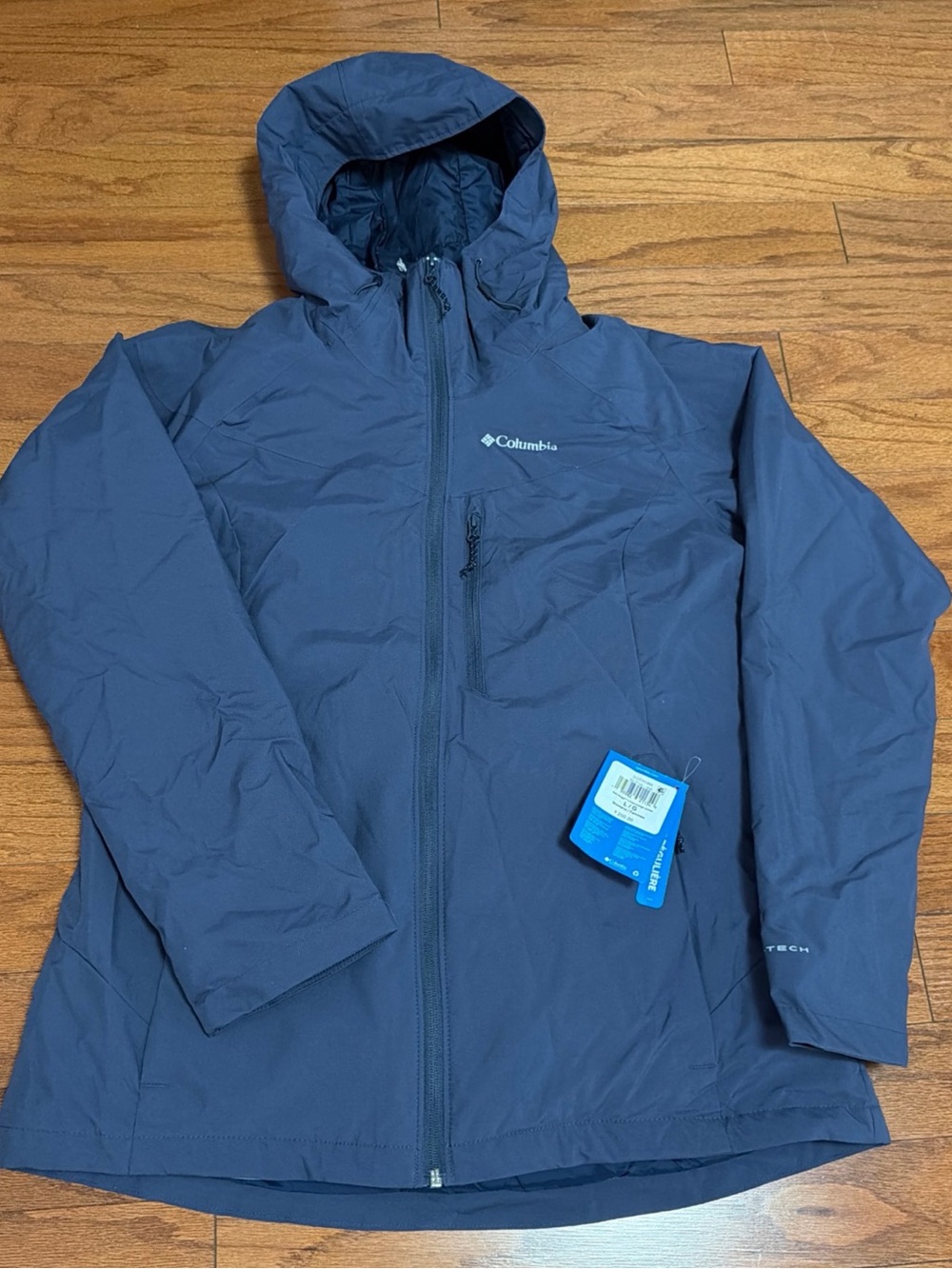 NWT COLUMBIA Women’s Interchange Jacket And Vest  sz Large Blue Outdoor